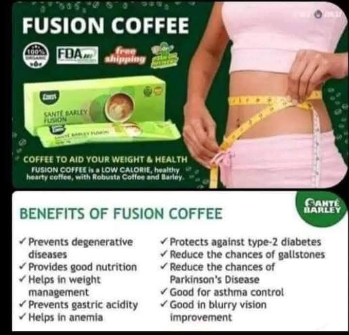 Sante Fusion Coffee (15gms x 10 Sachets)