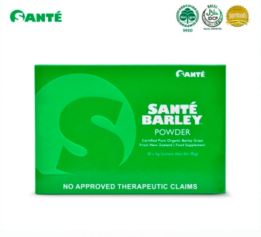 Sante Barley Powder (3g x 30 sachets) with Stevia