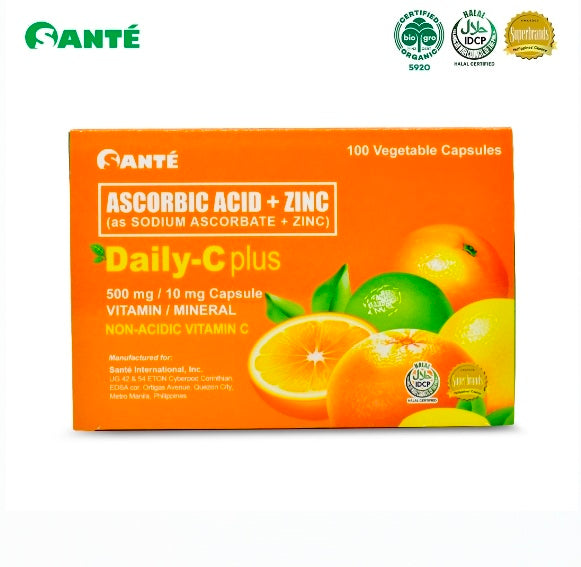Daily-c Plus (500mg/10mg x 100 Capsules)