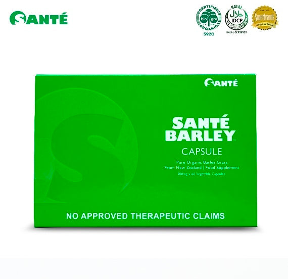 Santé Barley Capsules (500mg x 60 Capsules)